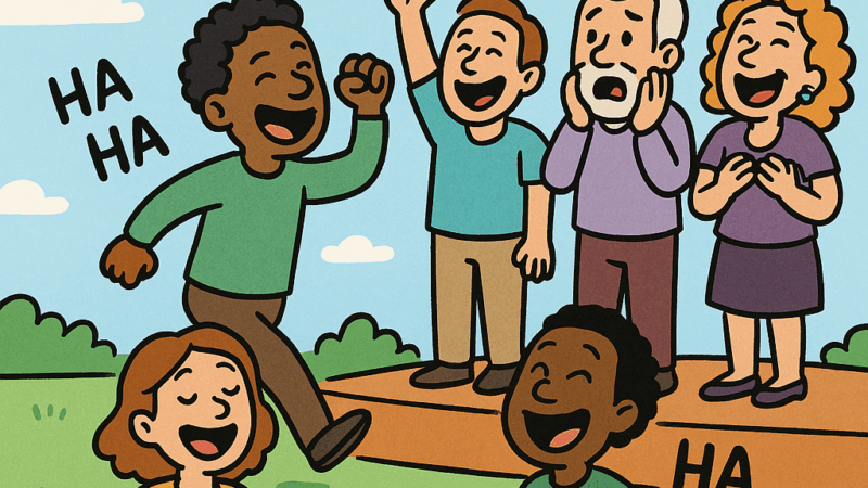 Laughing Our Way to Wellness: A Joyful Dive into Laughter Yoga