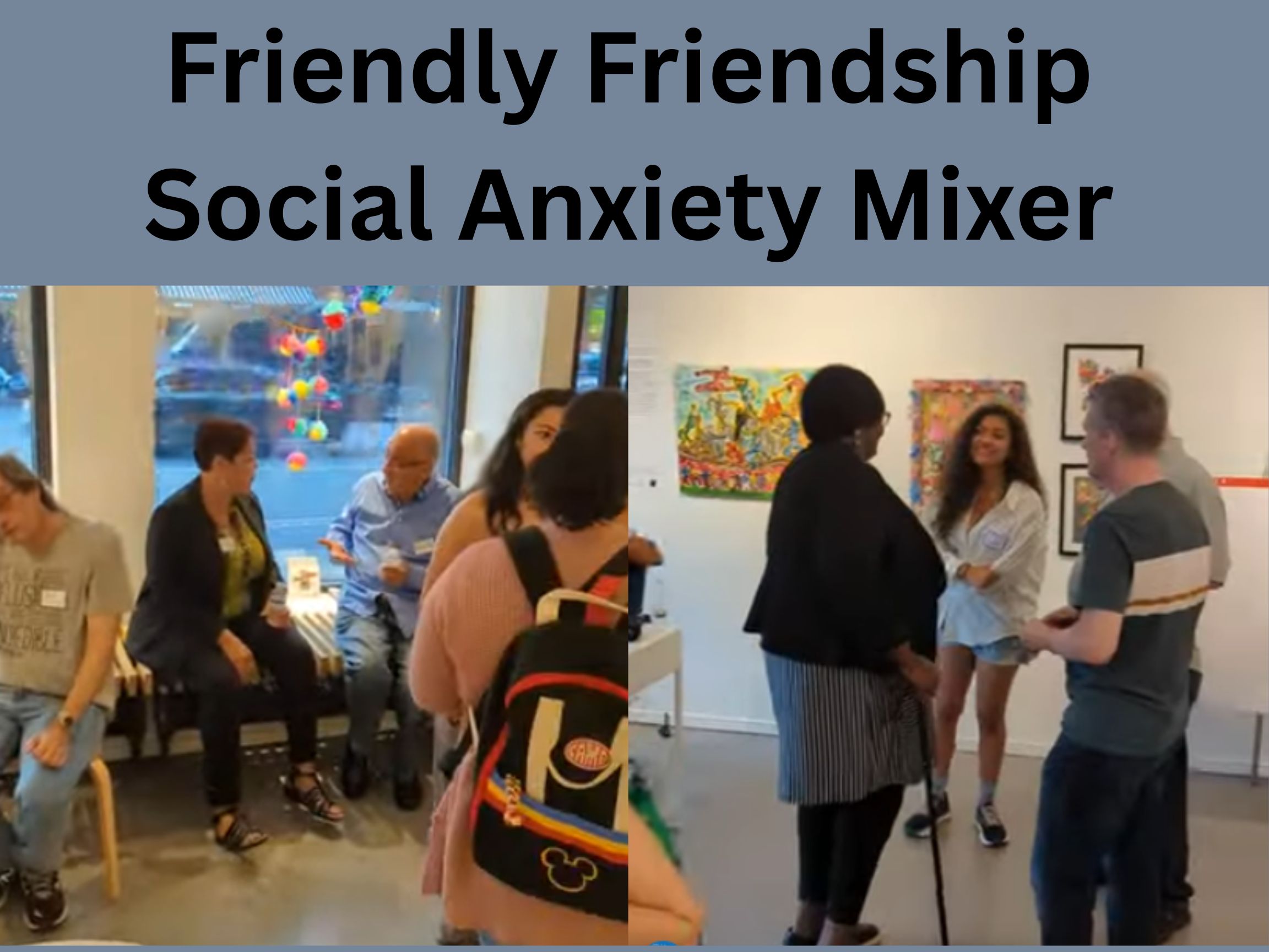 The Friendly Friendship Social Anxiety Mixer: A Night of Courage, Connection, and Community